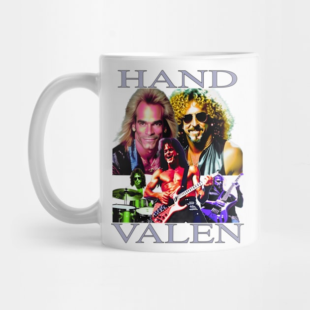 Hand Valen - Rock Music Band Guitar That Rocks Very Loud 80's Very Cool (parody) by blueversion
